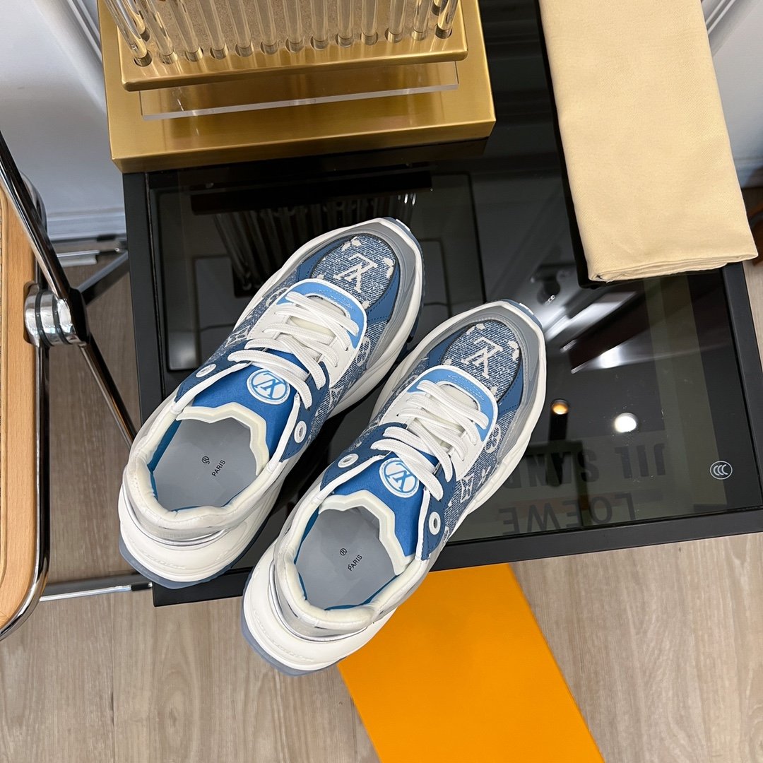 LV RUN 55 SNEAKER LIGHT BLUE、mysite、Cacoeks