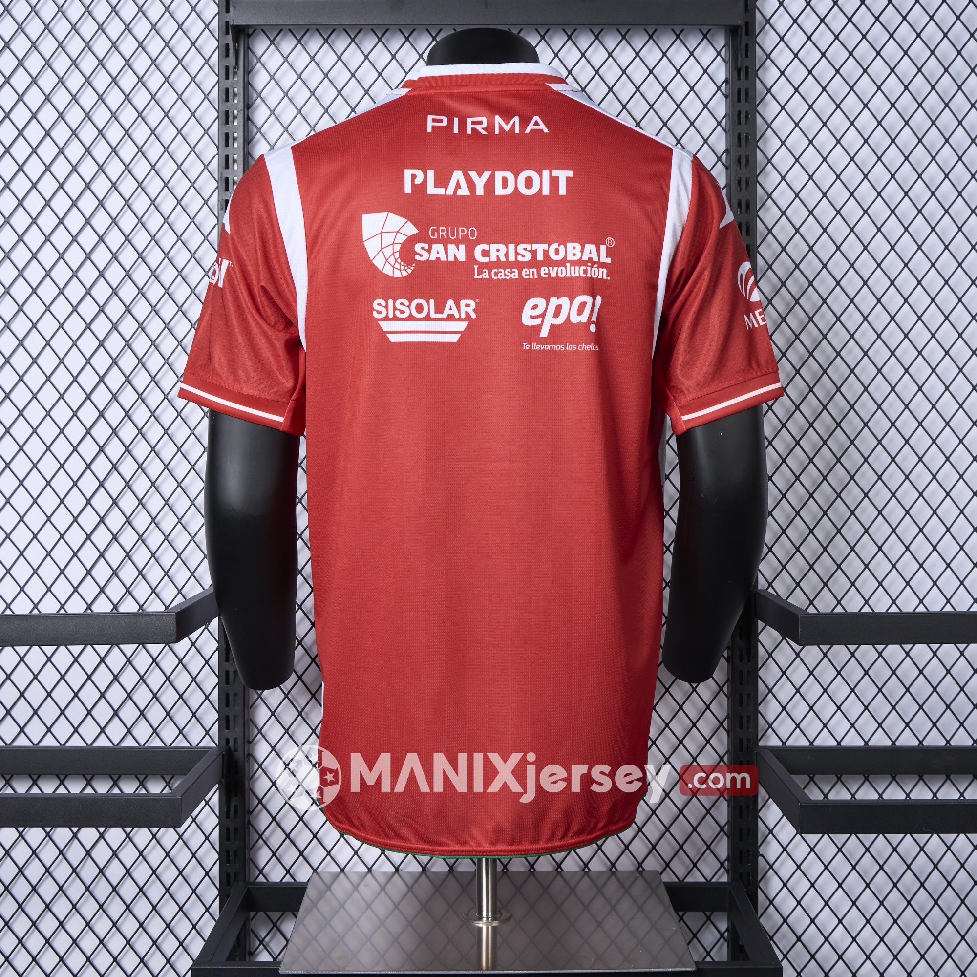 ManixJersey.com | Club Necaxa 24-25 Home Jersey - Player Version -Customize Name, Number and Patch | Worldwide Shipping