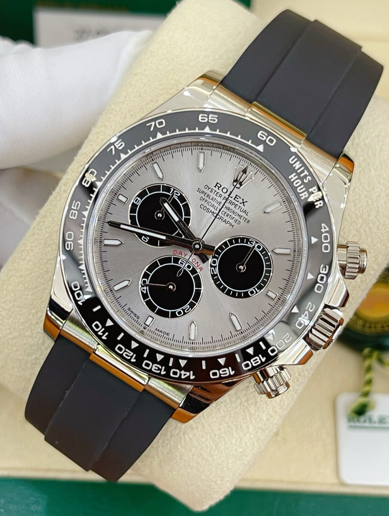 Rolex Daytona Ghost New 2024Super Clone Swiss Replica WatchRef 126519LN 4131 SwissMovement