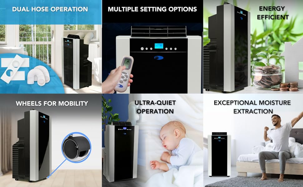 ARC-14S and ARC-14SH Portable Air Conditioner