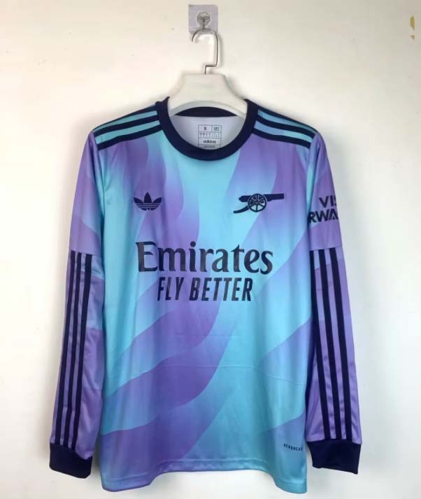 2024/2025 Long Sleeve Arsenal Third Away Football Shirt 1:1 Thai Quality:football jersey mysite: unitedjerseyfootball 邓江浪:football