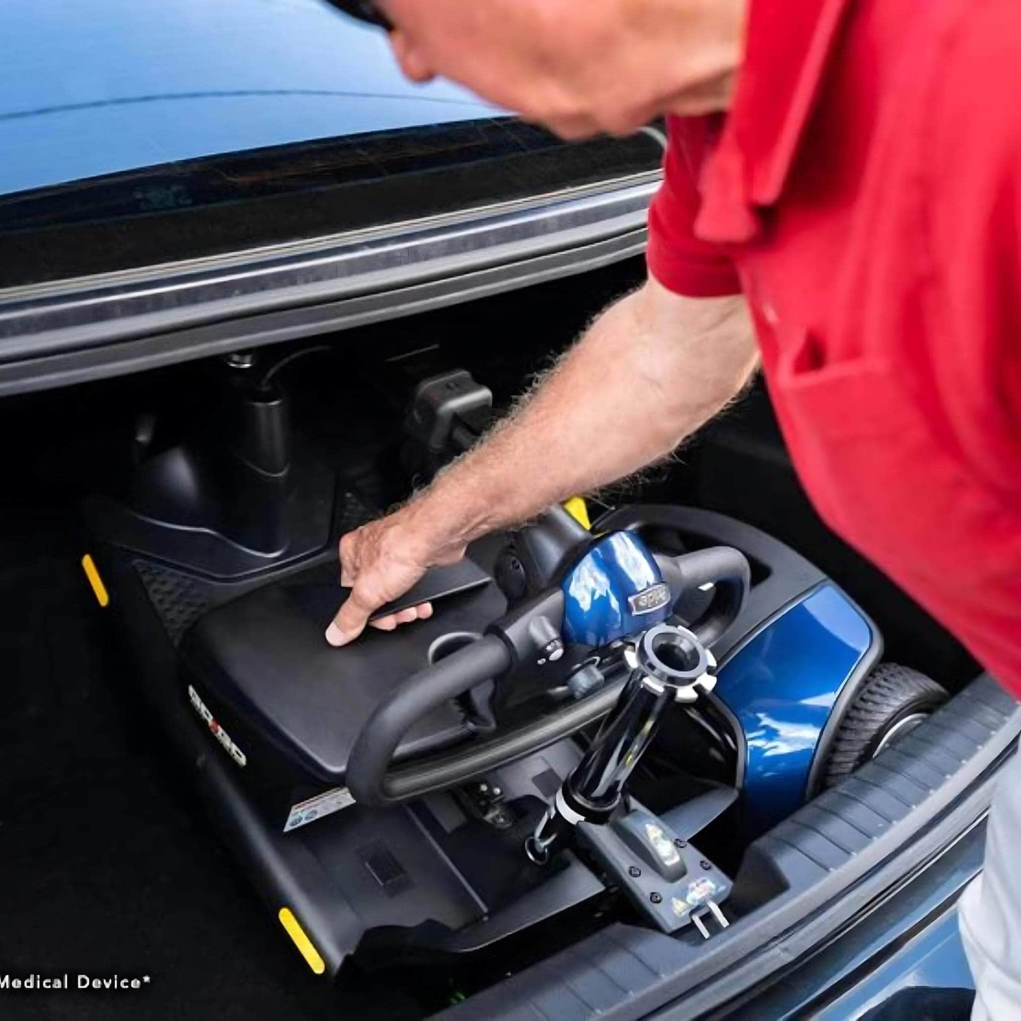 Go Go Elite Traveller® 2 Platinum in the trunk