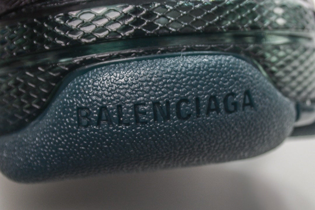Balenciaga Triple S Sneaker Clear Sole Dark Green、mysite、Cacoeks