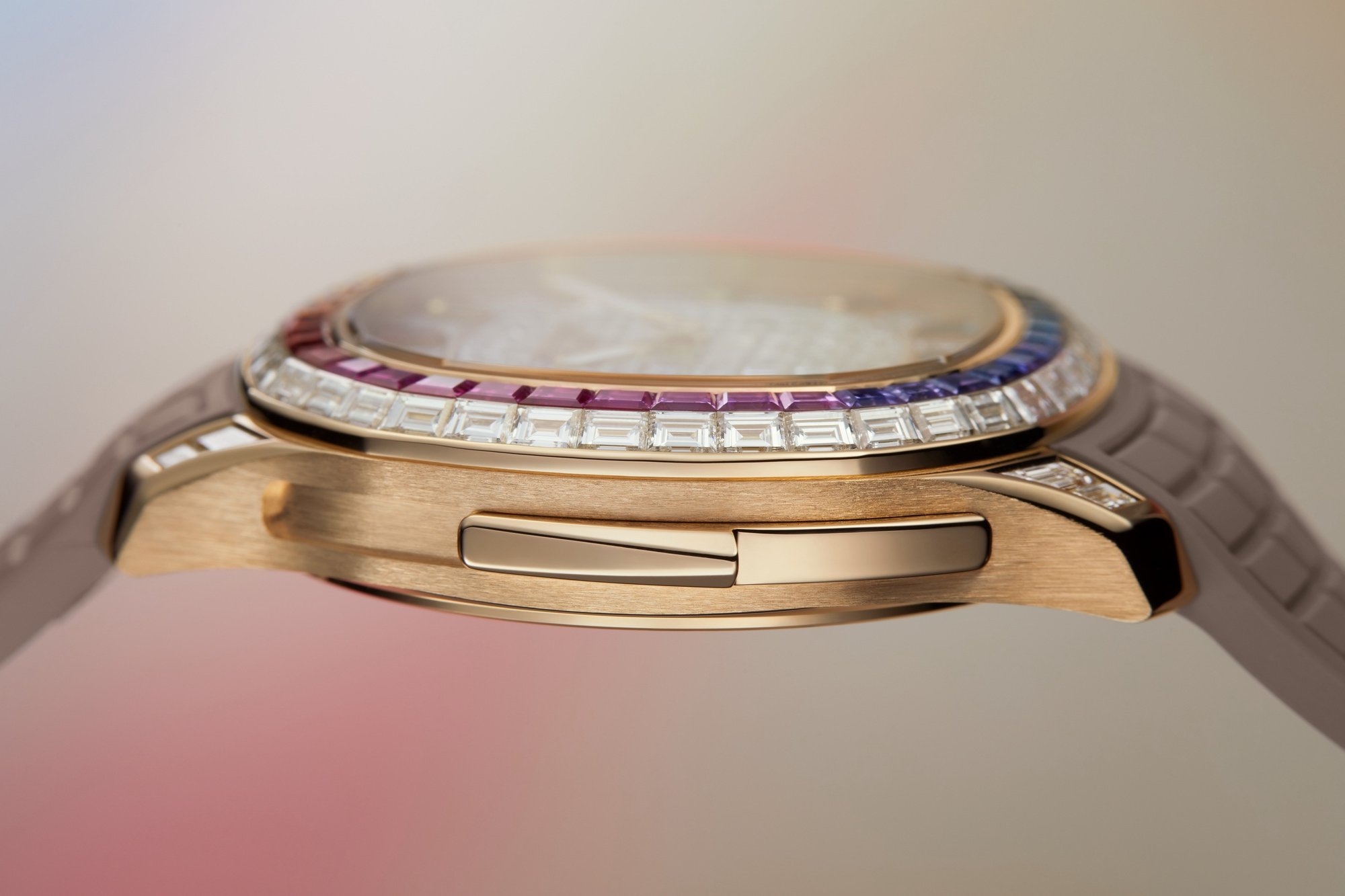 Patek Philippe Aquanaut Luce Rainbow Minute Repeater Haute Joaillerie