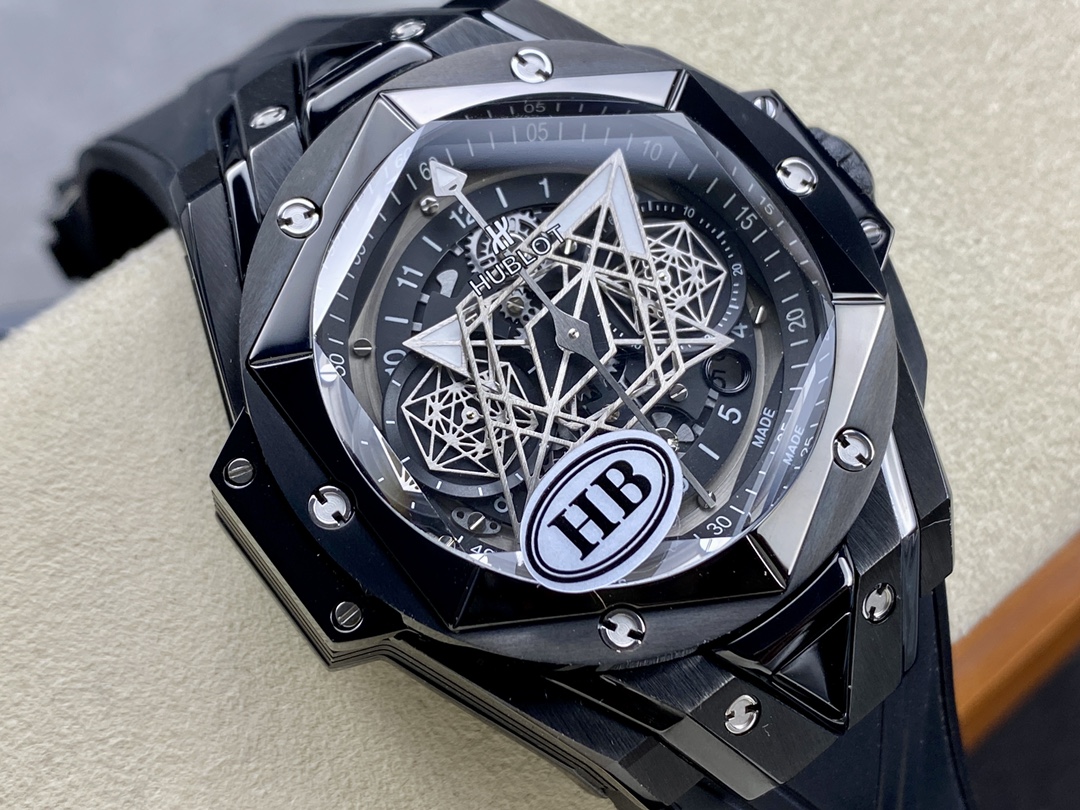 418.CX.1107.RX.MXM22 Hublot Big Bang Sang Bleu II Black Magic-fasswatch