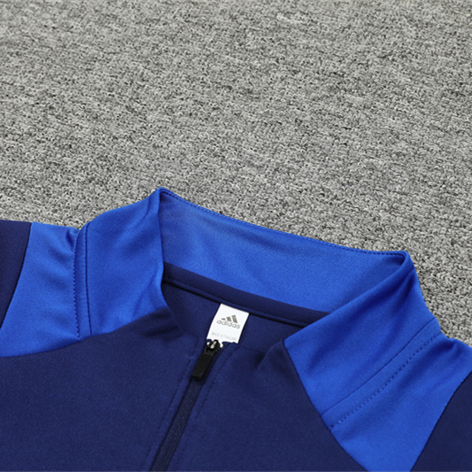 JerseysGala.com | Al Nassr Riyadh Victory 24-25 Long Sleeve Training Set - Royal Blue -Customize Name, Number and Patch | Worldwide Shipping