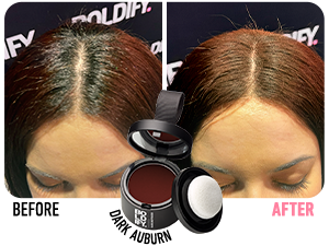 Hairline Powder Before & After