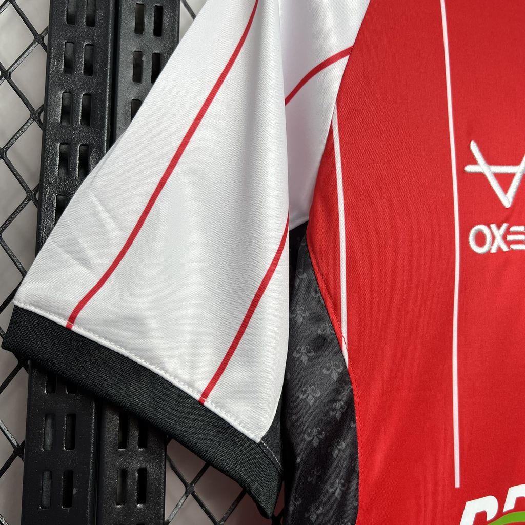 ManixJersey.com | Lincoln City 24-25 Home Stadium Jersey - Fans Version -Customize Name, Number and Patch | Worldwide Shipping