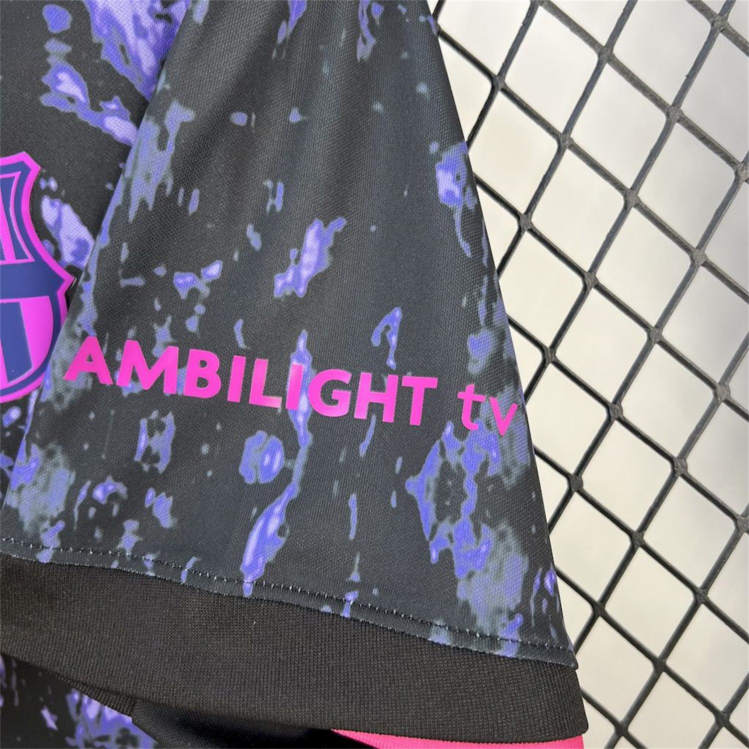 UltraTrikot-Barcelona 25-26 Purple Rock Pattern Jersey - Fans Version
