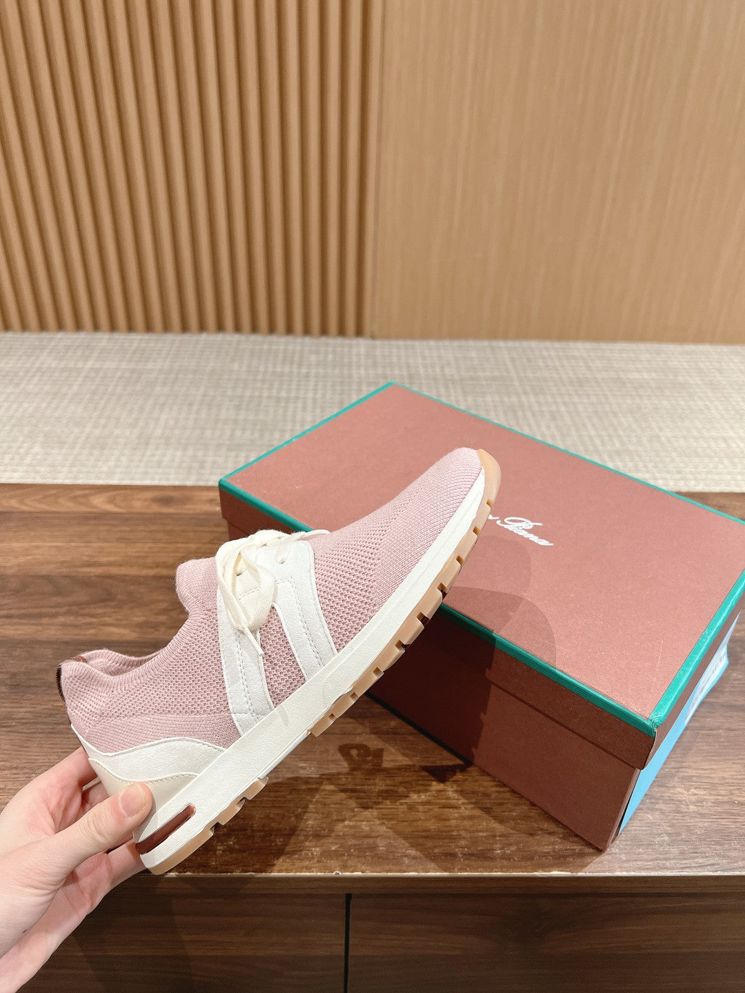LP BASIC 360 FLEXY WALK SNEAKER LIGHT PINK FABRICS、mysite、Cacoeks