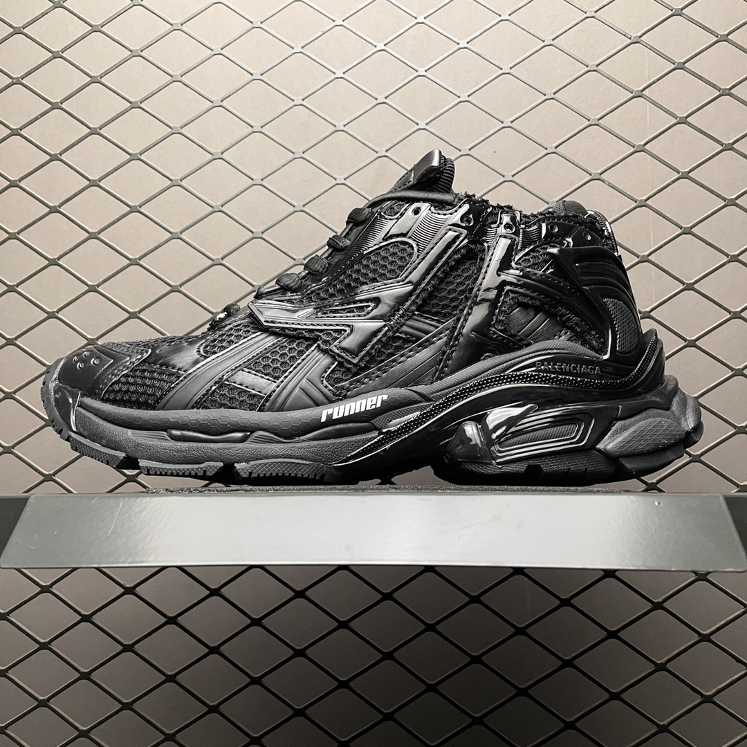 Balenciaga Runner Trainer in Triple Black、mysite、Cacoeks