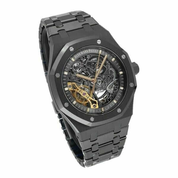 Audemars Piguet Black Skeleton Replica 15416CE.OO.1225CE.01-fasswatch