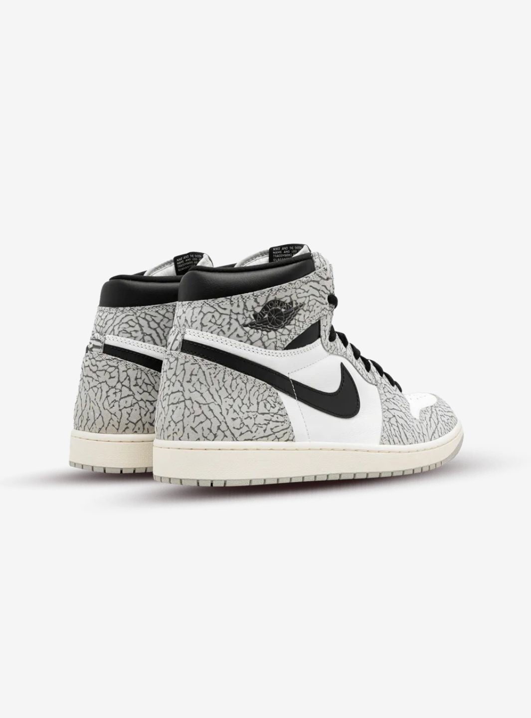 Air Jordan 1 Retro High OG White Cement、JORDAN、Cacoeks