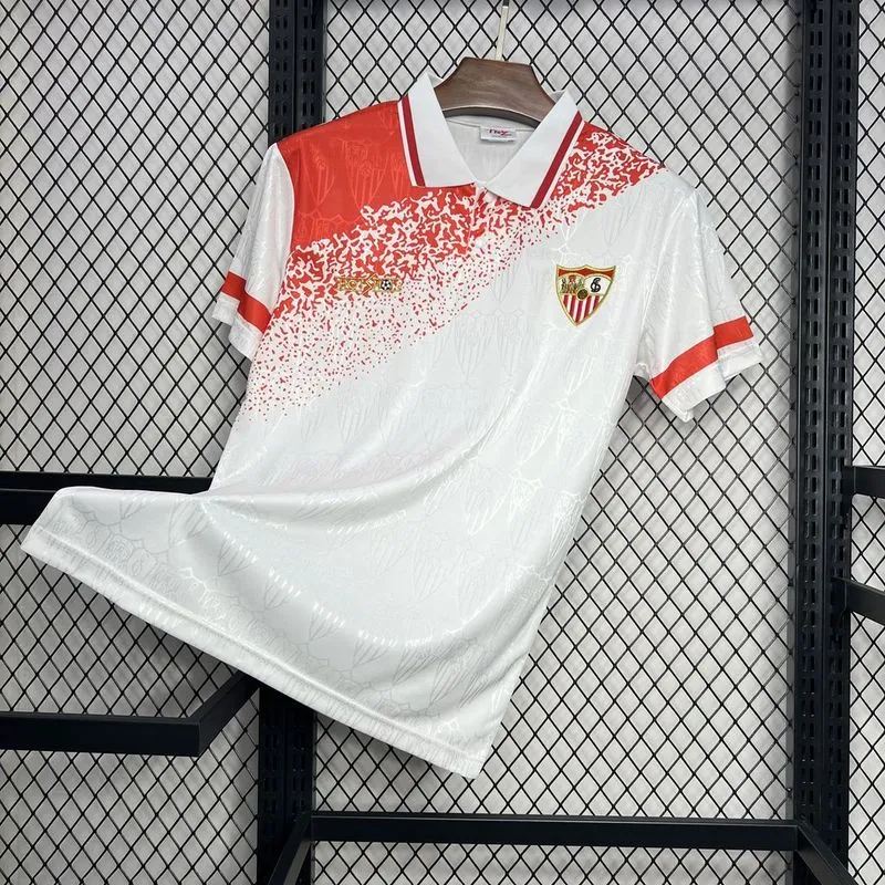 93-94 Sevilla Home soccer jersey-Retro version: Ajax 24-25 Home Stadium Jersey - Fans Version mysite: Adidas luxuryfootballshirts.com: https://www.luxuryfootballshirts.com/