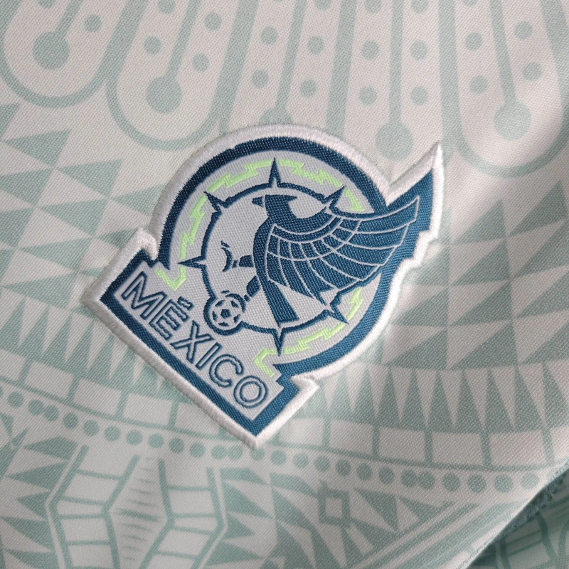 ManixJersey.com | Mexico 2024 Away Stadium Kids Kit -Customize Name, Number and Patch | Worldwide Shipping