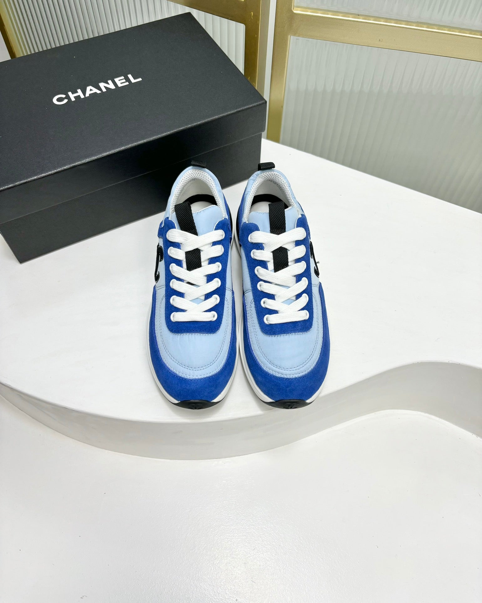 SNEAKER IN SKY MIX COBALT BLUE SUEDE、mysite、Cacoeks