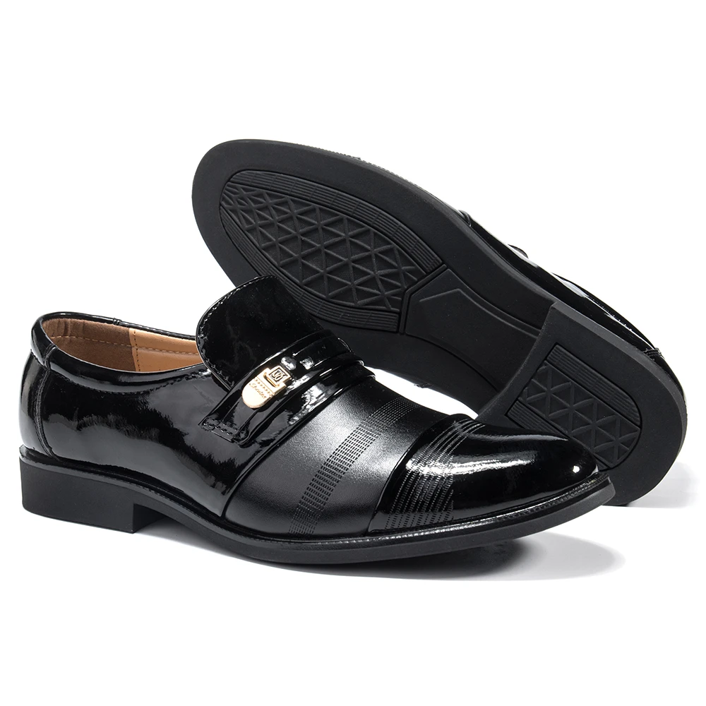 Men Comfortable Leather Business Lace Up Formal Shoes