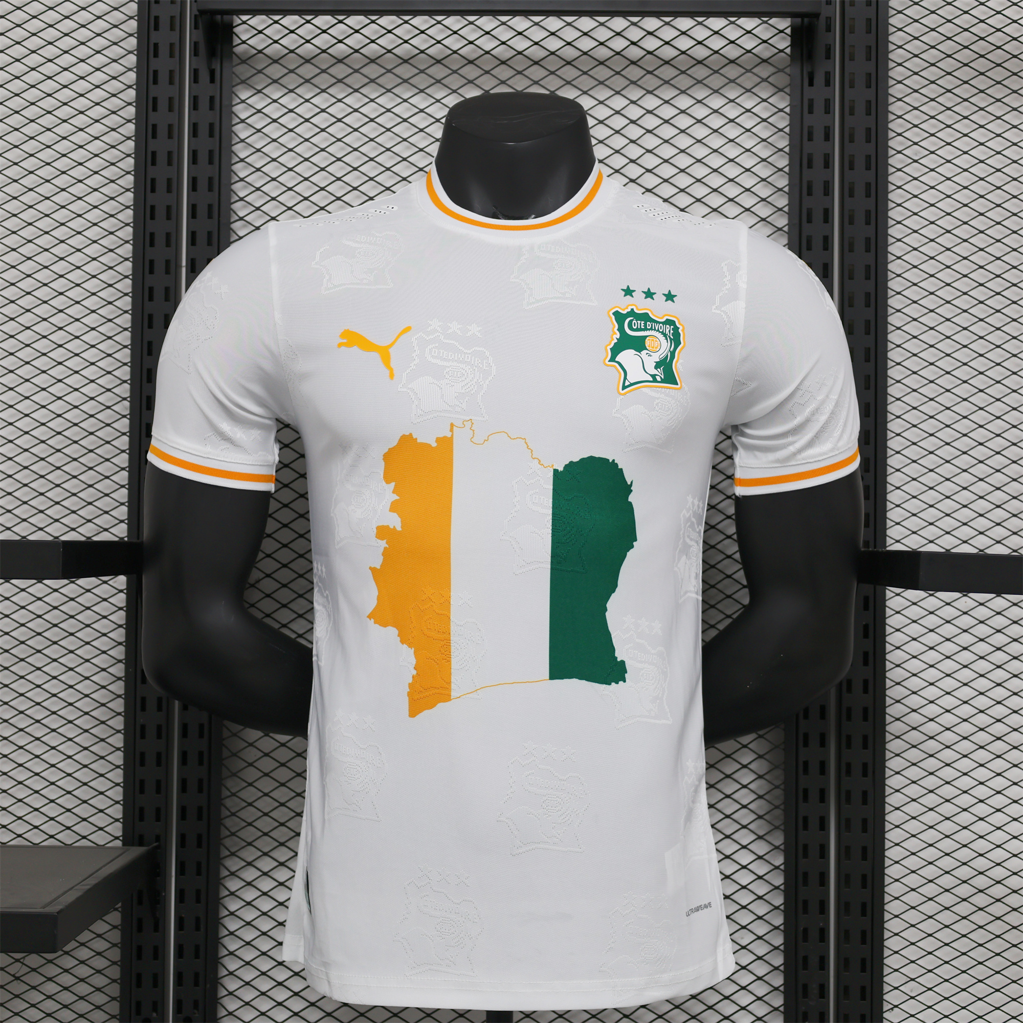 SIUjerseys-Ivory Coast 2024 White Special Edition Jersey - Player Version