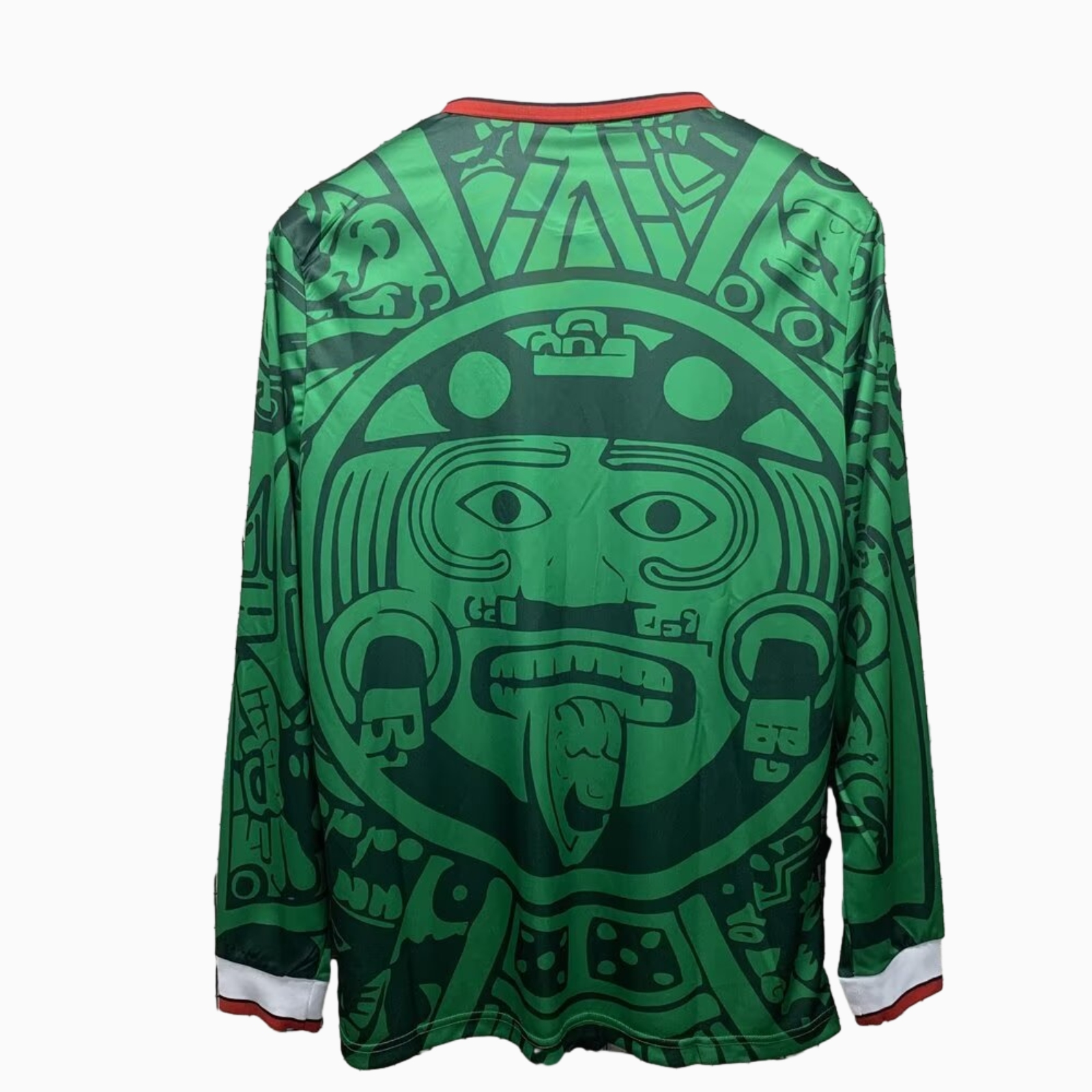 Higojerseys-Retro Mexico 1998 Home Long Sleeves Jersey