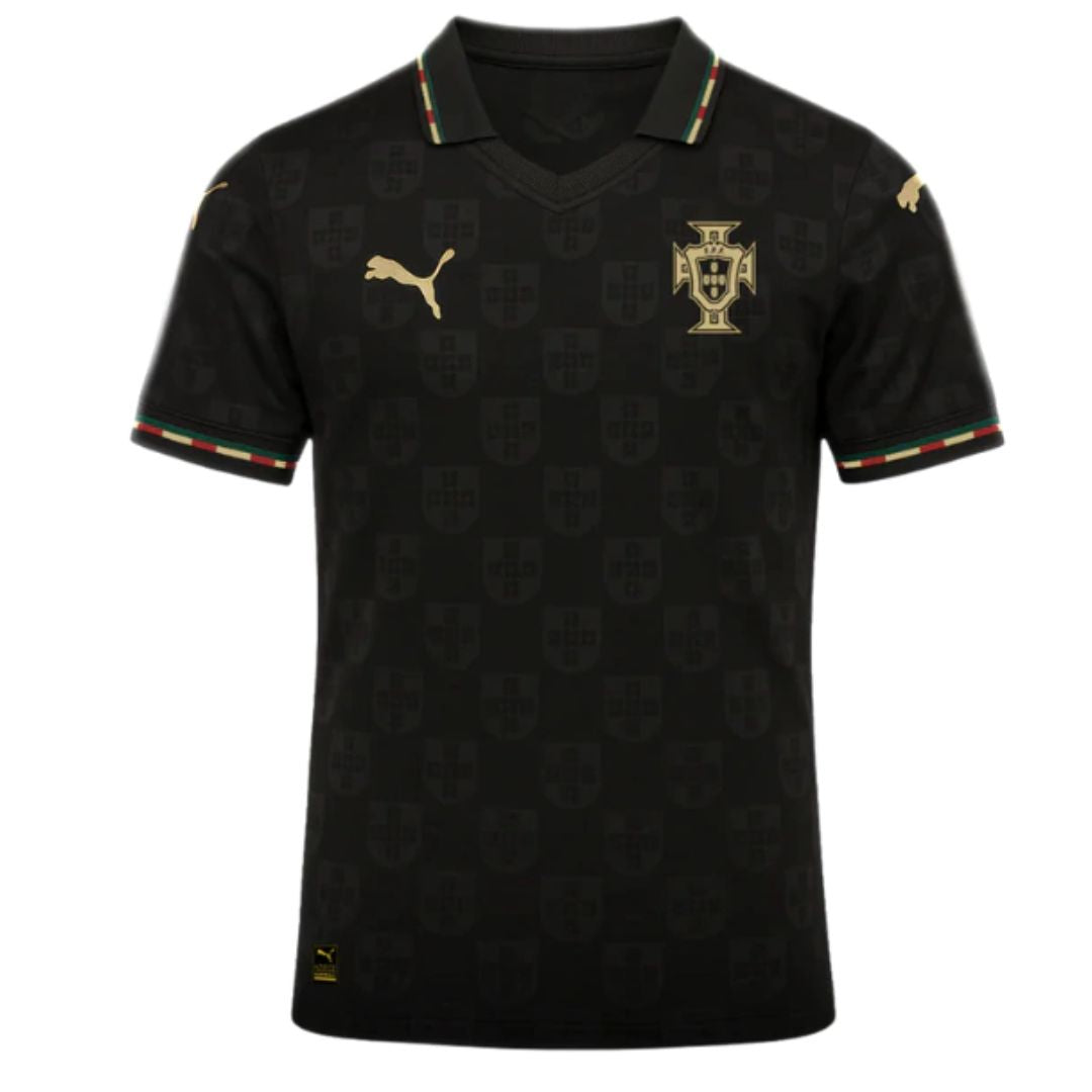 Portugal Pantera Negra Special Edition 2025 Fan Jersey-mysite Custom Football Kit- Nextkits