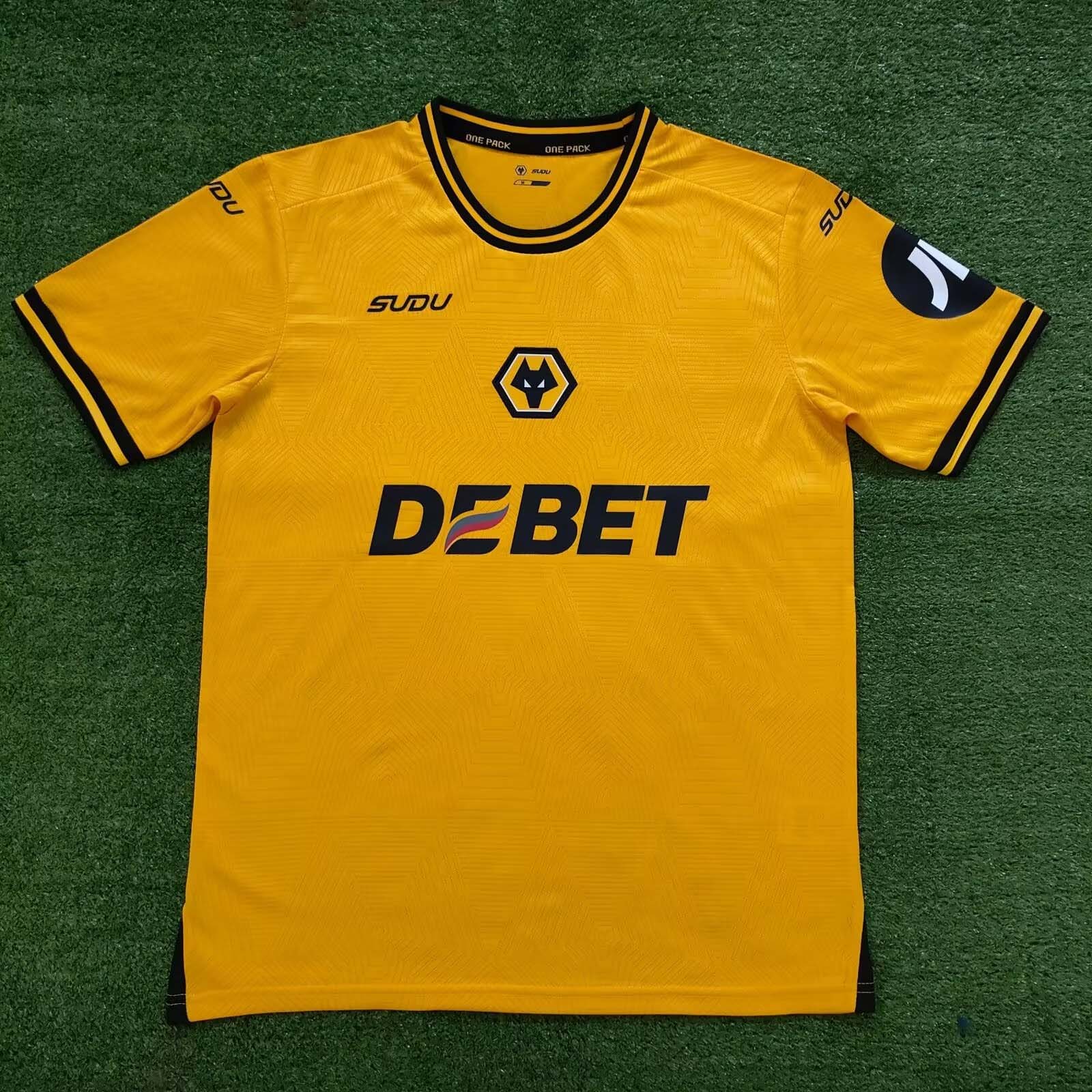 2024/2025 Wolverhampton Wanderers Home Football Shirt 1:1 Thai Quality:football jersey mysite: unitedjerseyfootball 邓江浪:football