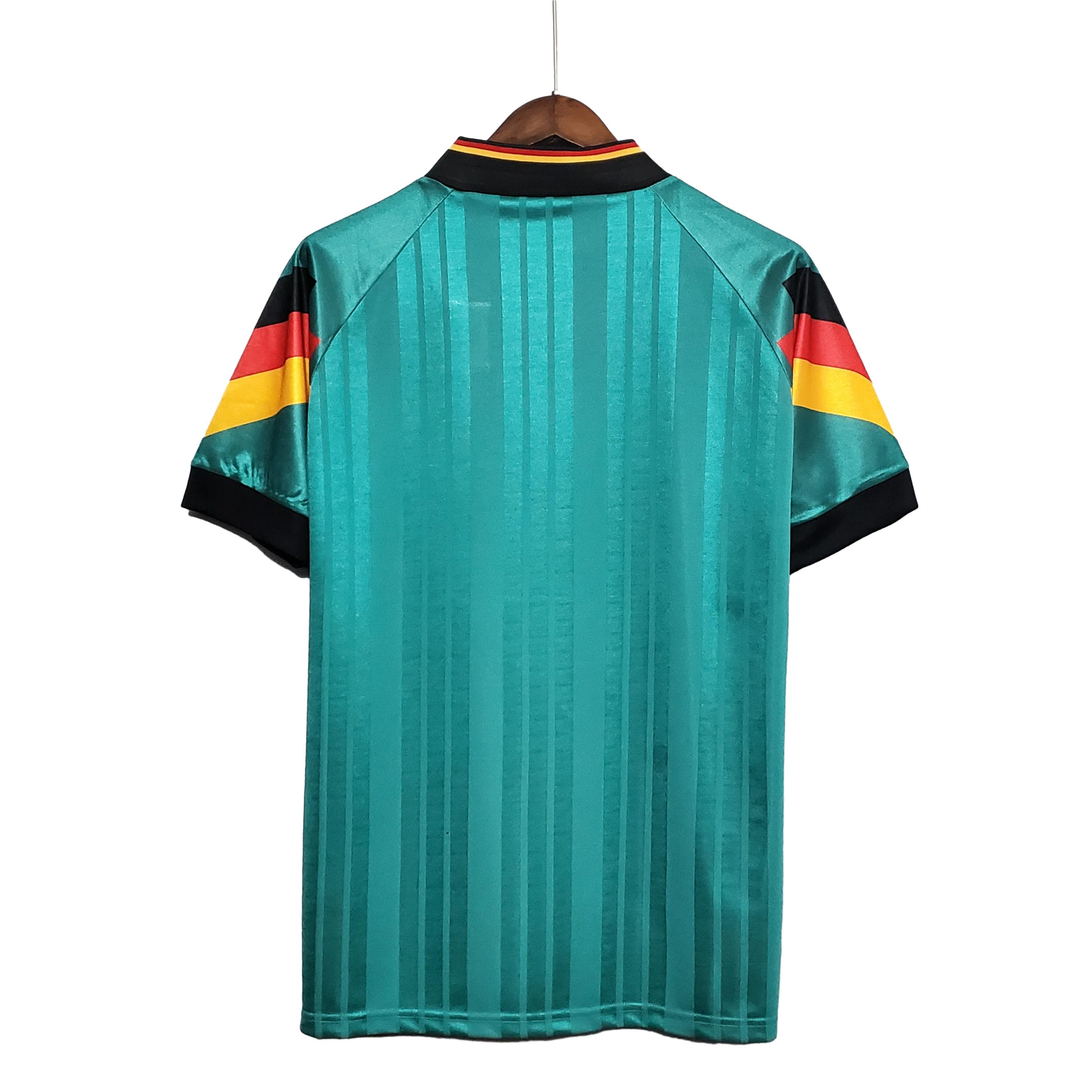 ManixJersey.com | Retro Germany 1992 Away Stadium Jersey -Customize Name, Number and Patch | Worldwide Shipping