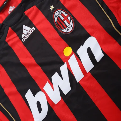 06-07 AC Milan Home soccer jersey - Long Sleeve Retro version: Ajax 24-25 Home Stadium Jersey - Fans Version mysite: Adidas luxuryfootballshirts.com: https://www.luxuryfootballshirts.com/