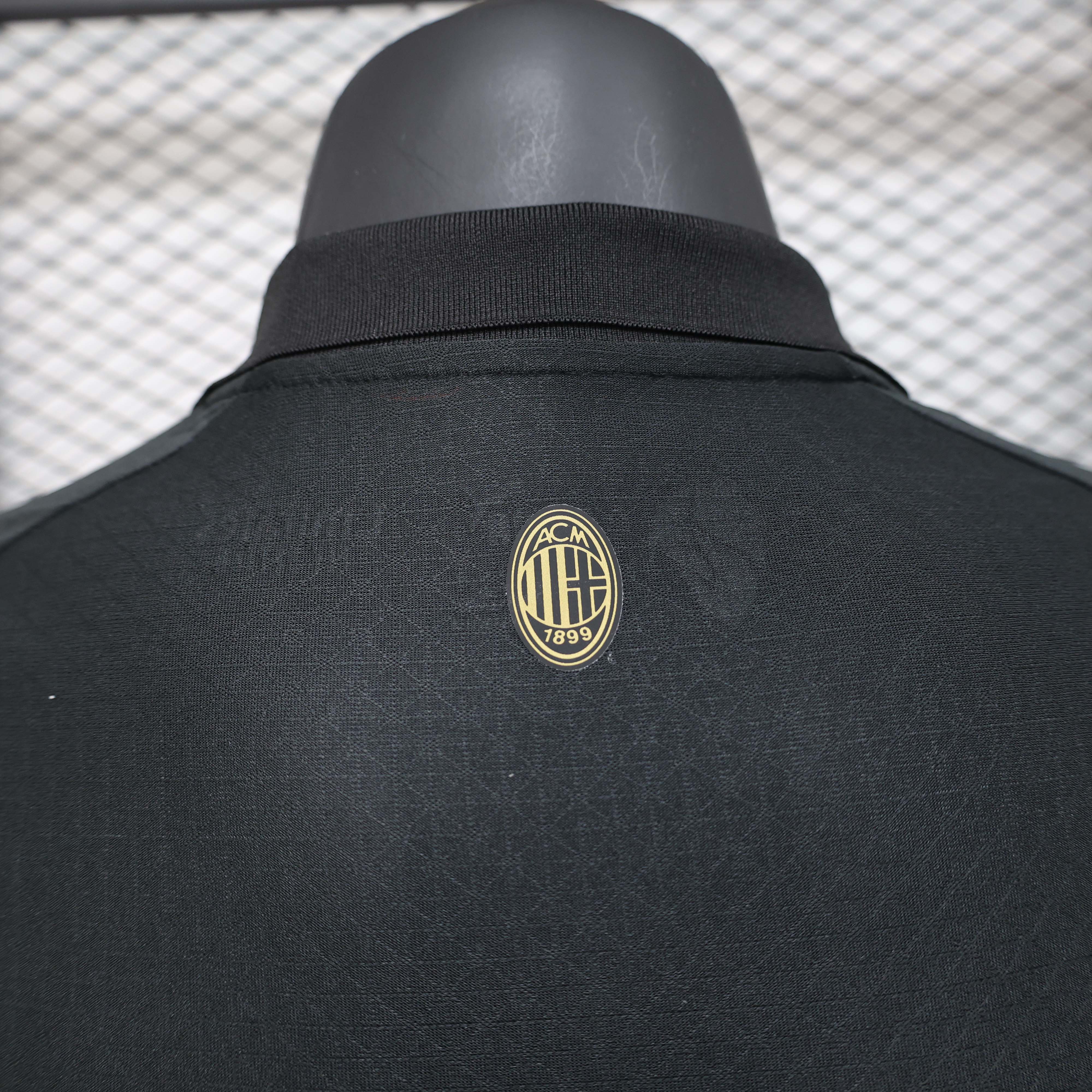 2024/2025 Player Version AC Milan 125th Anniversary Black Soccer Jersey 1:1 Thai Quality:football jersey mysite: unitedjerseyfootball 邓江浪:football