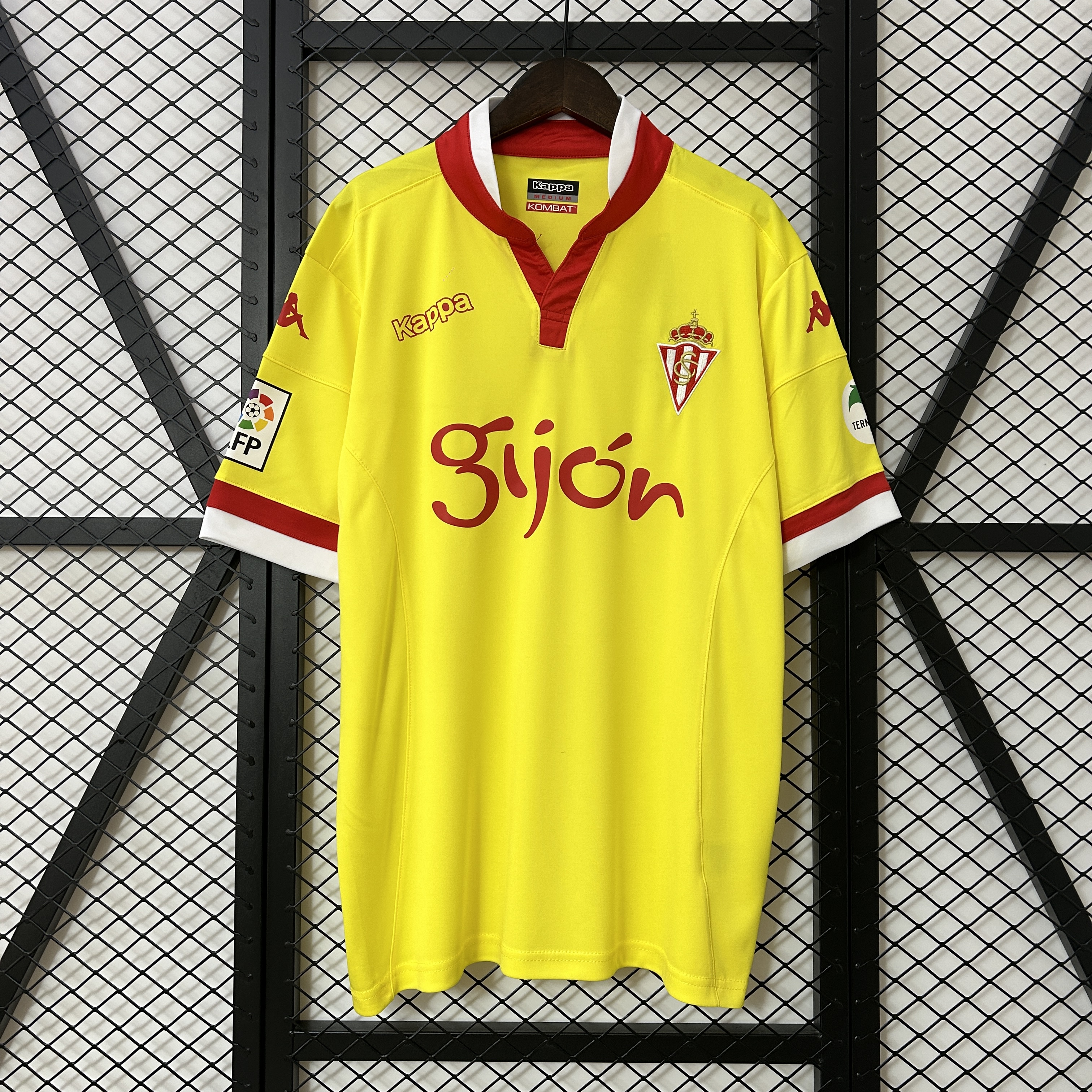 ManixJersey.com | Retro Sporting Gijon 2015-16 Third Jersey -Customize Name, Number and Patch | Worldwide Shipping