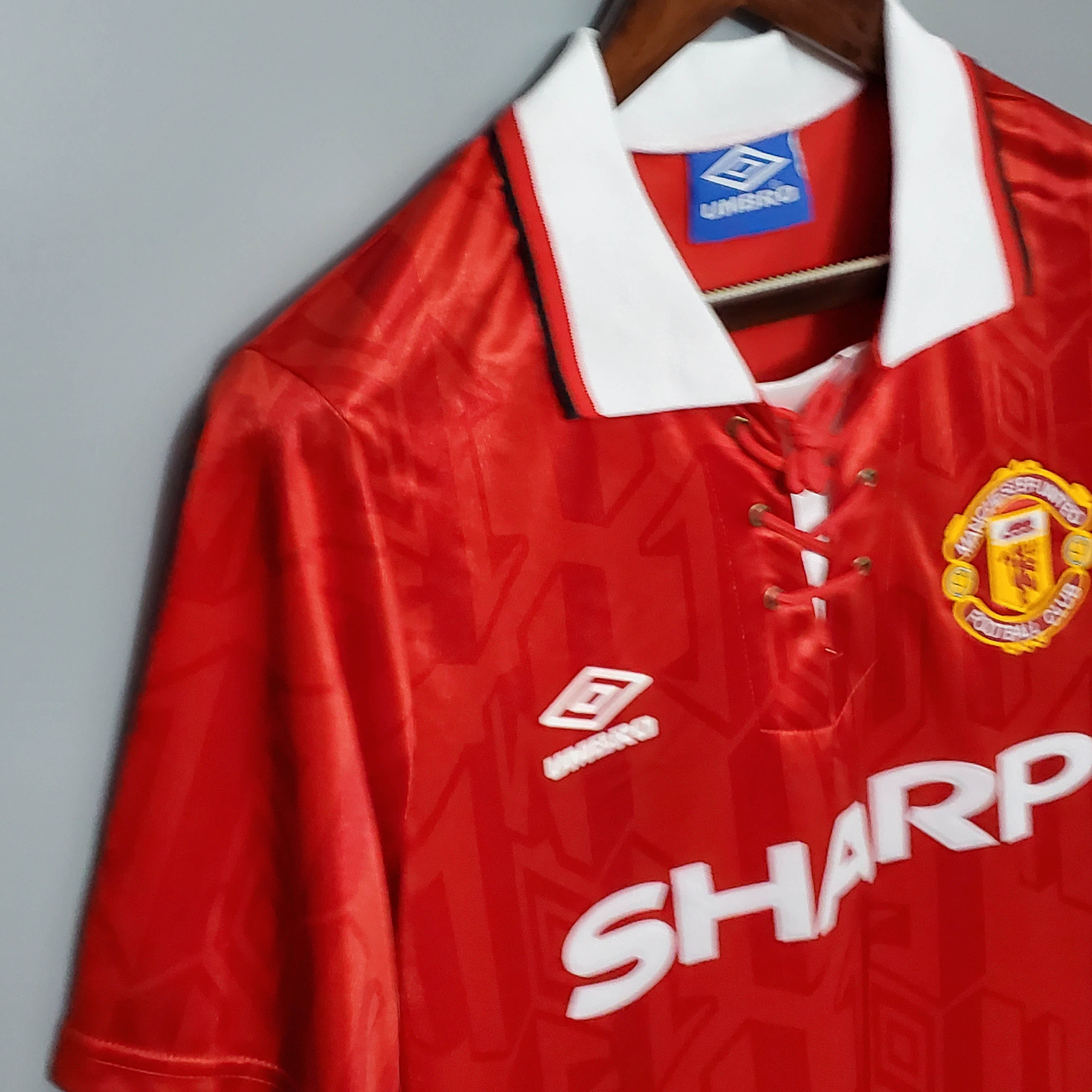 1992/1994 Retro Manchester United Home Football Shirt 1:1 Thai Quality:football jersey mysite: unitedjerseyfootball 邓江浪:football