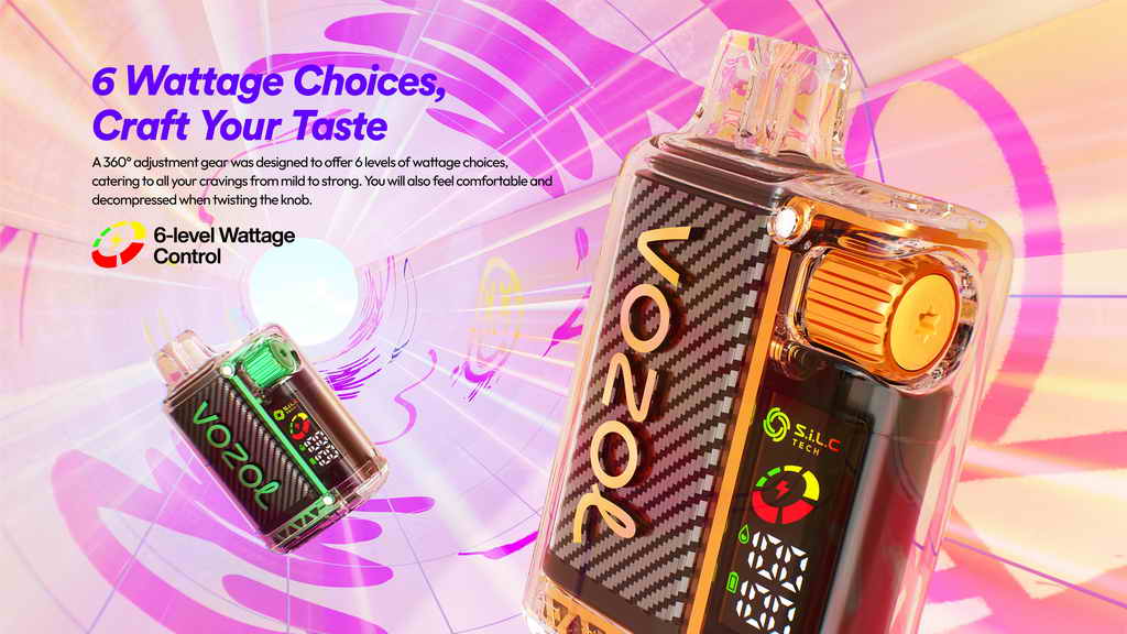 Vozol Vista 20000 Vape | 6-level Adjustable | 20 Flavours