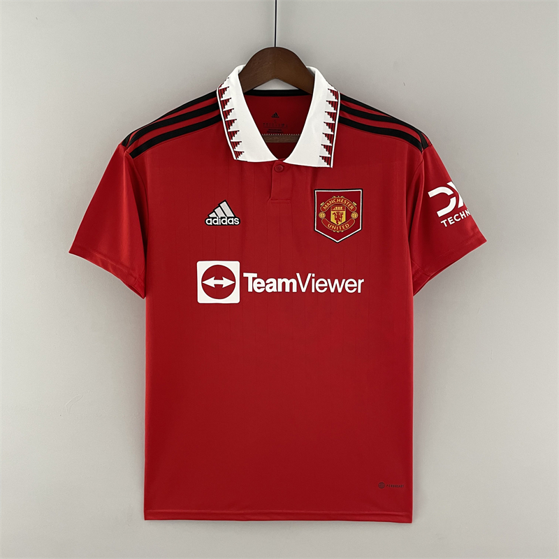 Higojerseys-Manchester United 22-23 Home Jersey - Fans Version