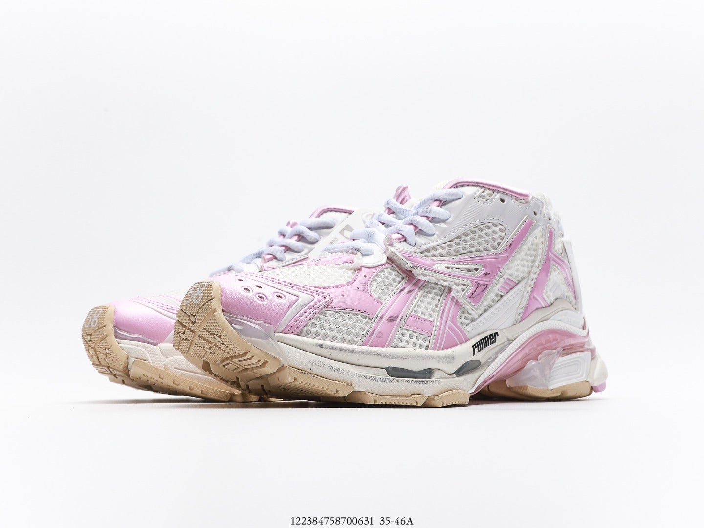 Balenciaga Runner Trainer Pink White、mysite、Cacoeks