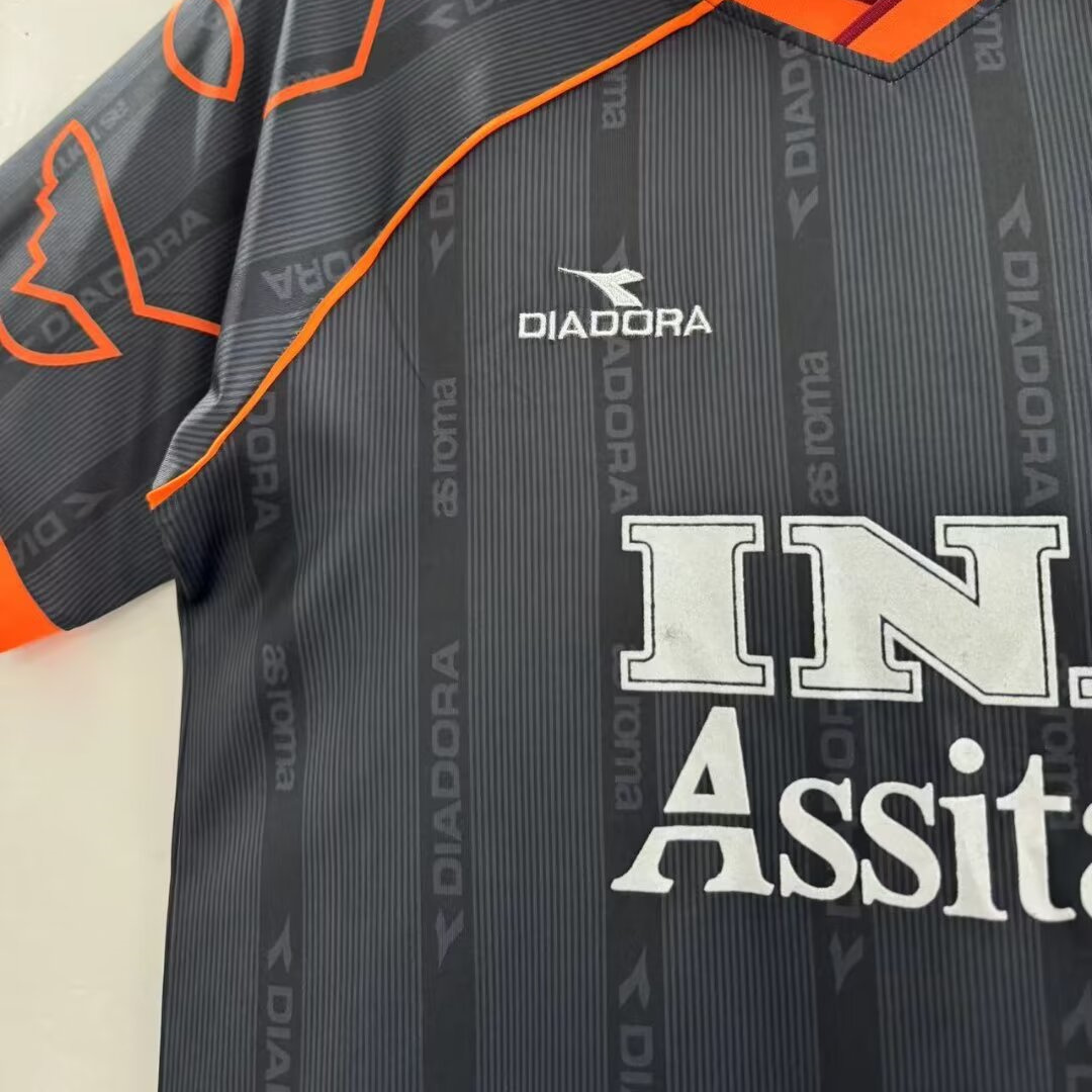 ManixJersey.com | Retro Roma 1999-00 Third Jersey -Customize Name, Number and Patch | Worldwide Shipping