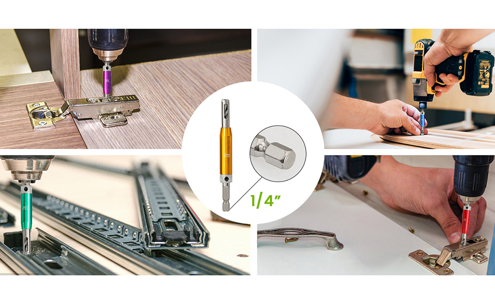 vix bits self centering drill bit set