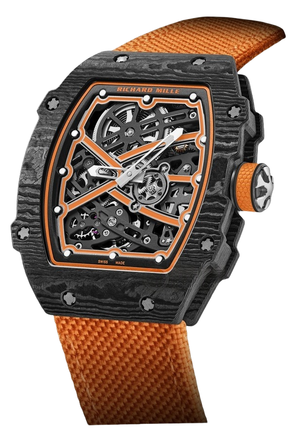 Richard Mille RM 67-02 Super Clone Watch – Ultra-Light Carbon Skeleton Dial Replica