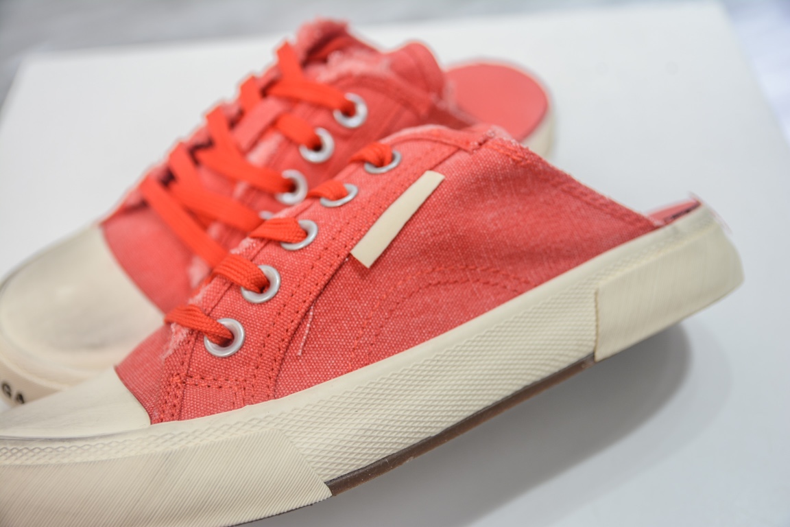 Balenciaga Paris Trainer Mule in Red、mysite、Cacoeks