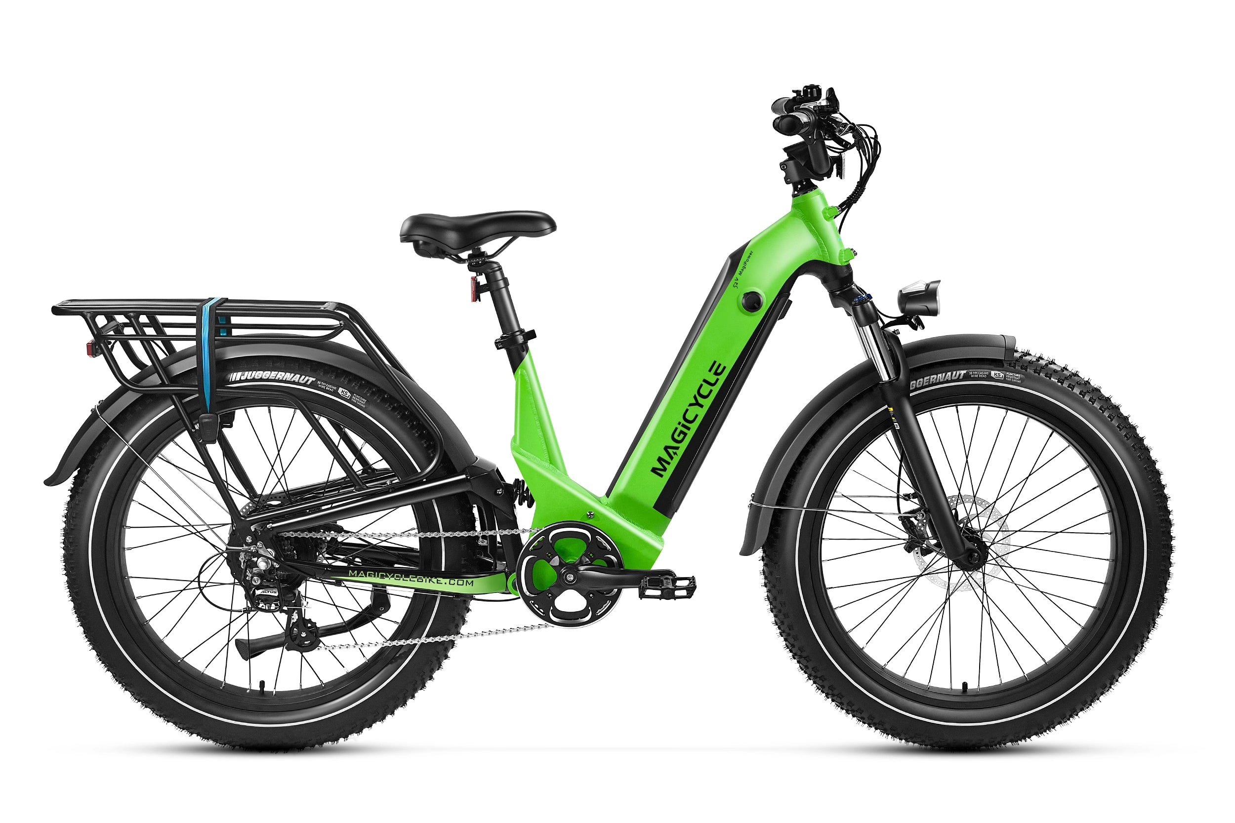 Magicycle Deer Step-Thru Full Suspension Ebike SUV、mySite、bearsvspackers