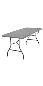 Cosco 6ft Folding Table Gray