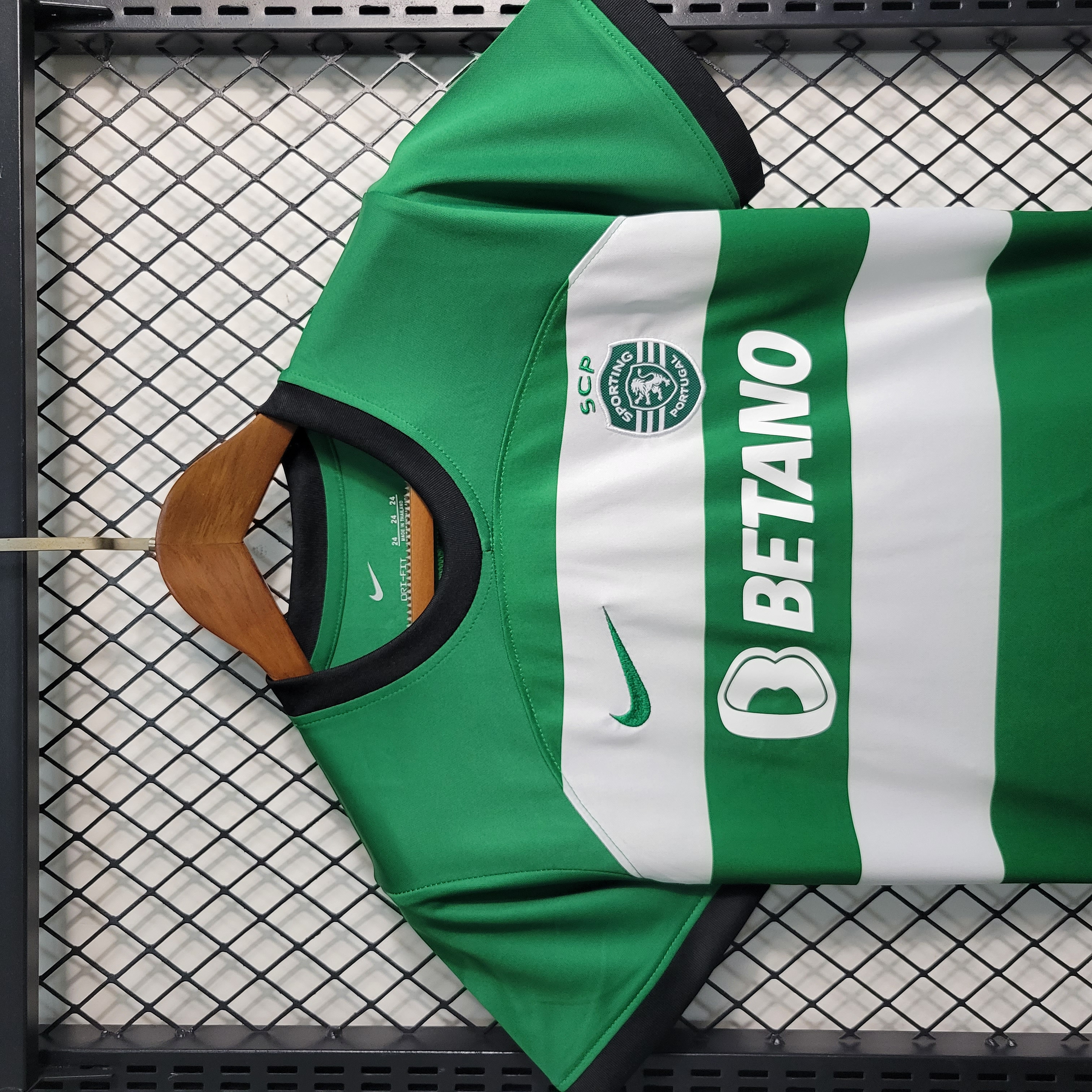 SIUjerseys-Sporting CP Portugal 23-24 Home Kids Kit