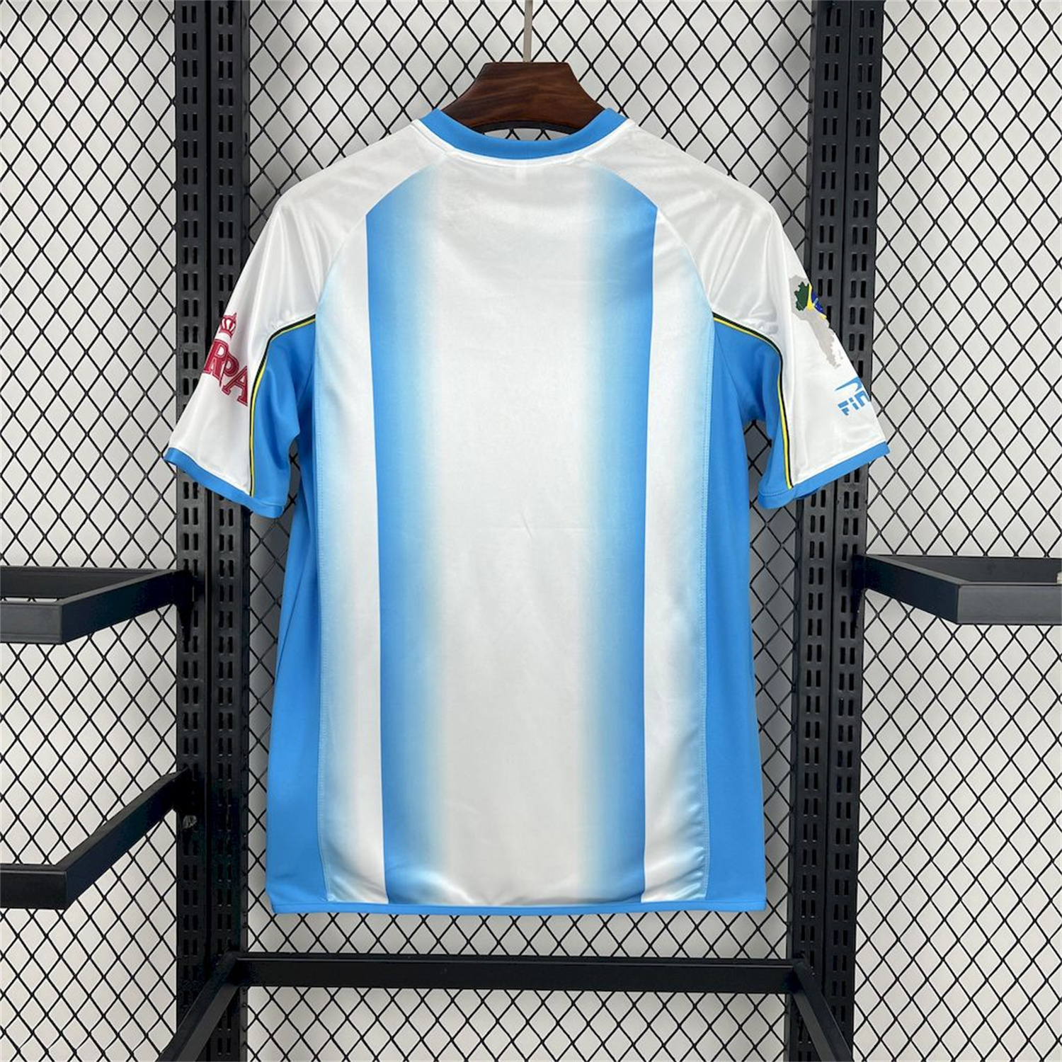 Funinjersey-Retro Paysandu 2003 Third Blue Stripe Jersey