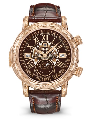 Patek Philippe Grand Complications Ref. 6002R-001 Rose Gold - Face