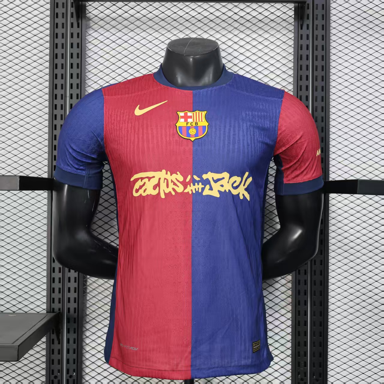 2024/2025 Player Version Barcelona Home Travis Scott Joint Edition 1:1 Thai Quality:football jersey mysite: unitedjerseyfootball 邓江浪:football