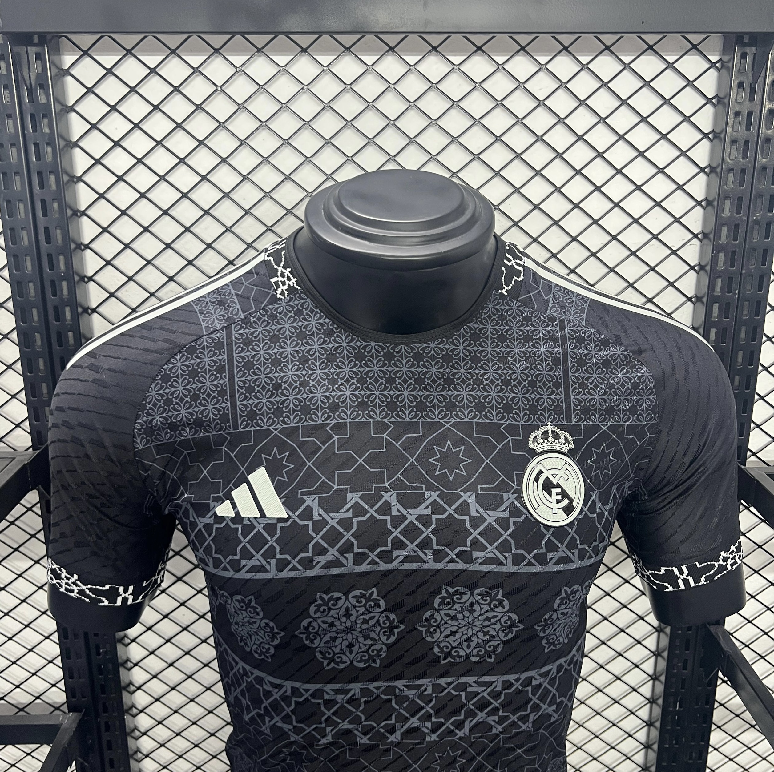 JerseysGala.com | Real Madrid 24-25 Black architecture Special Edition Jersey - Player Version -Customize Name, Number and Patch | Worldwide Shipping