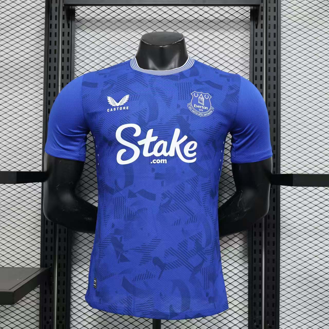 2024/2025 Player Version Everton Home Football Shirt 1:1 Thai Quality:football jersey mysite: unitedjerseyfootball 邓江浪:football