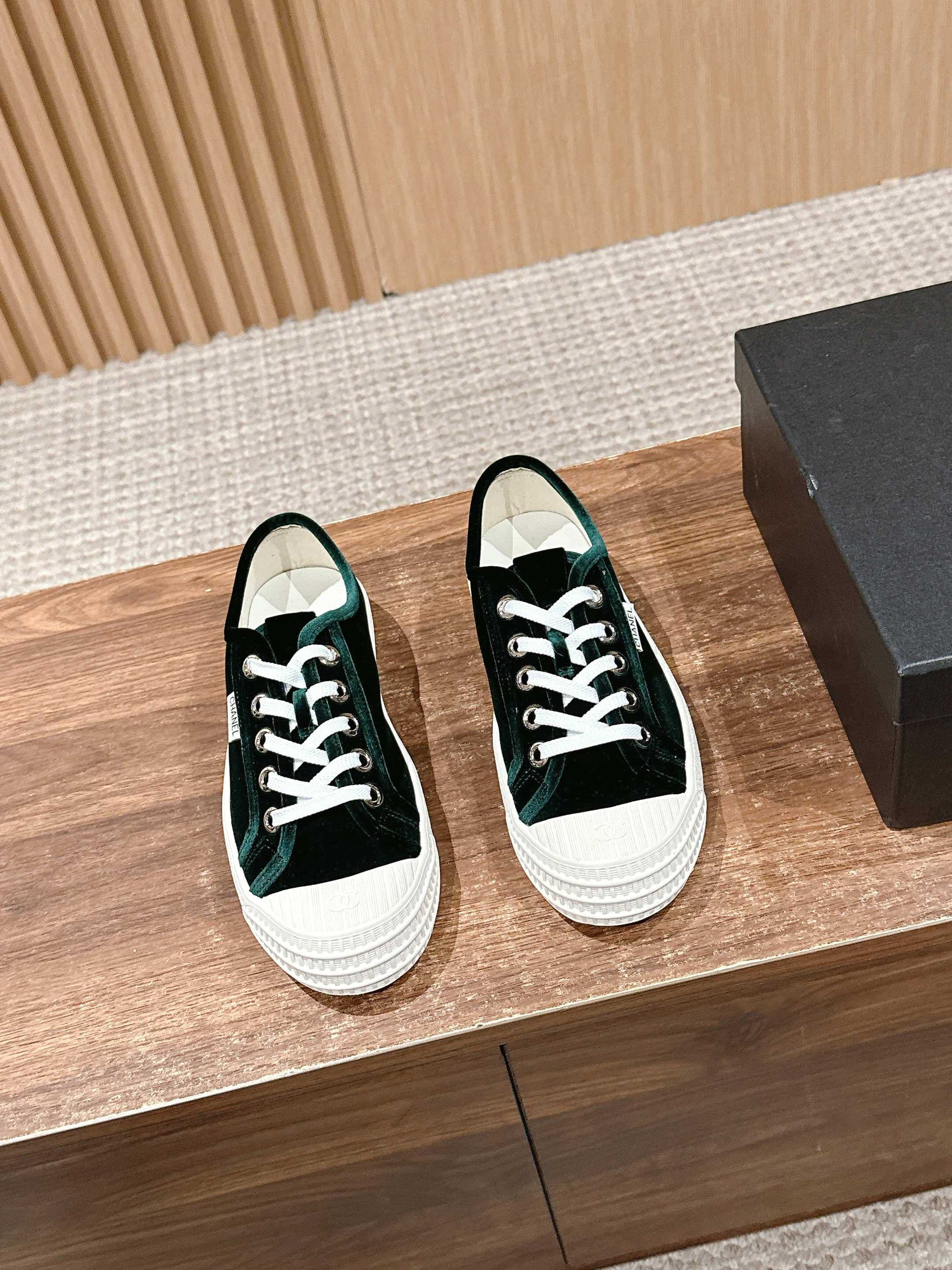 CONVERSE SNEAKER IN DARK GREEN VELVET、mysite、Cacoeks
