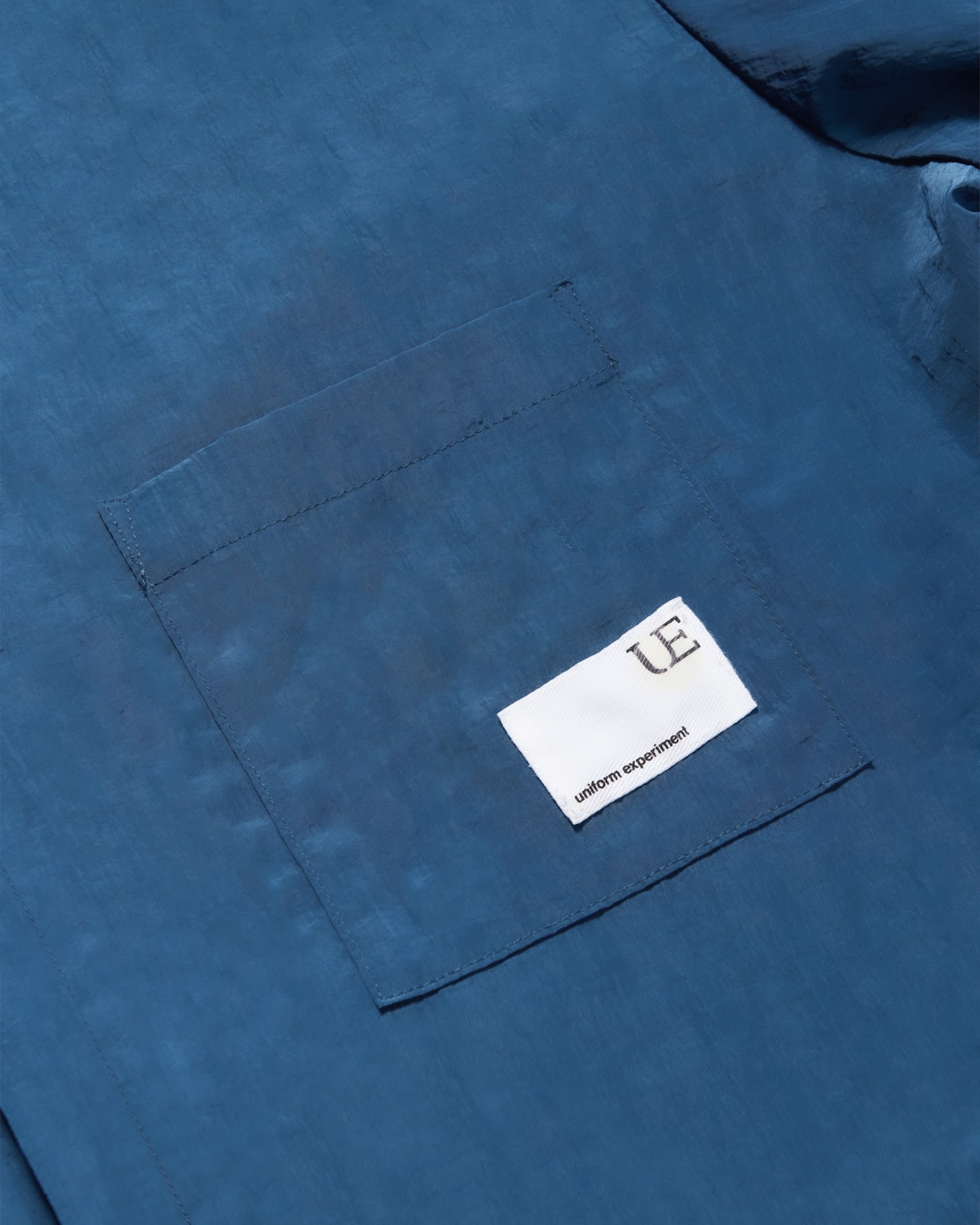 uniform experiment 25S/S CRYSTAL NYLON VENTILATION SHIRT  UE-250021 