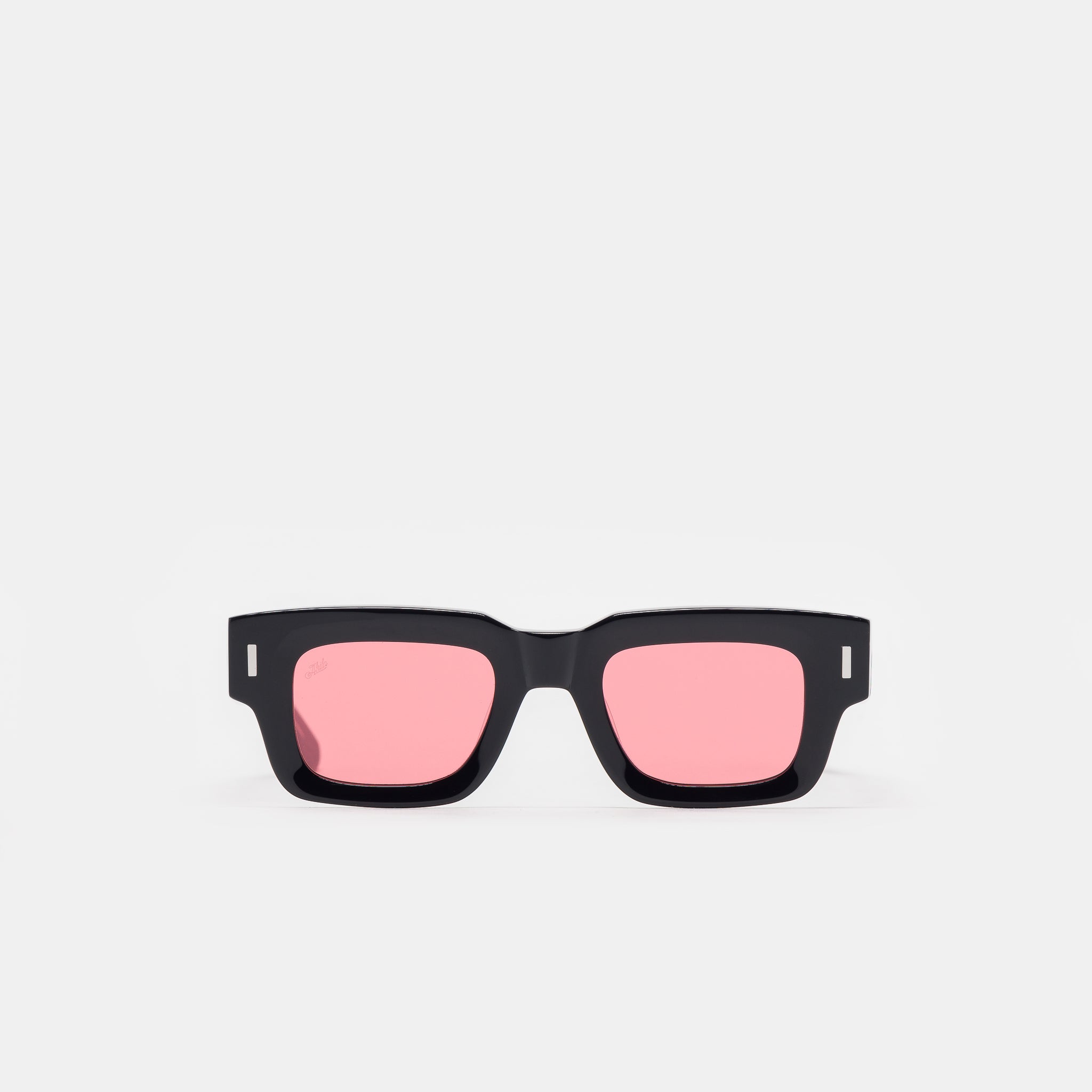 Ares Sunglasses in Black/Rose