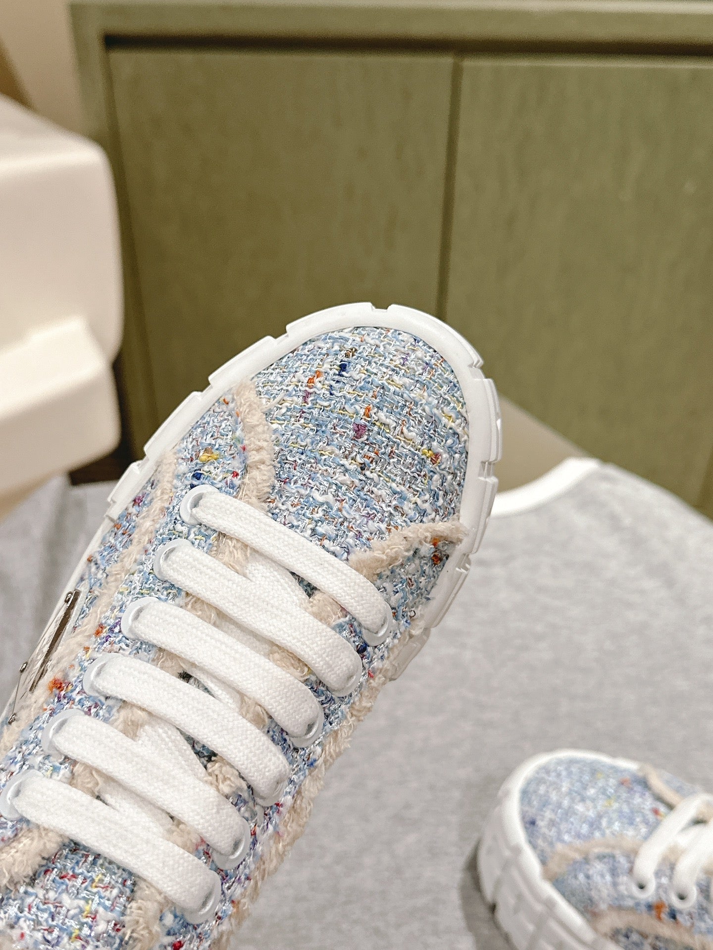 PRA DOUBLE WHEEL RE-NYLON GABARDINE SNEAKERS SKY FABRIC、mysite、Cacoeks