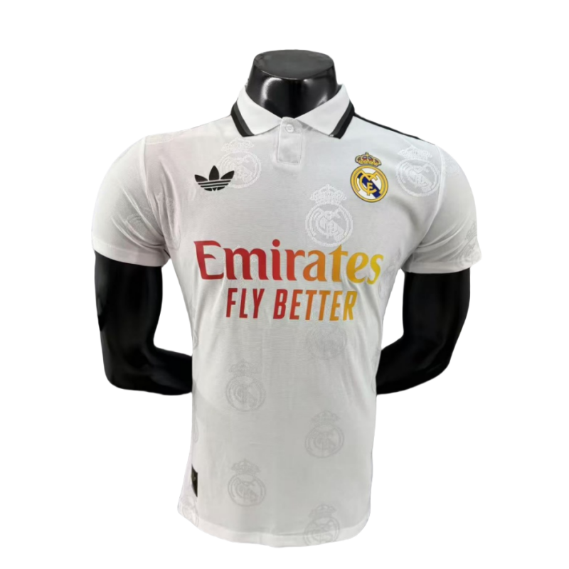25-26 Real Madrid Polo Shirt soccer jersey-Player Version: Ajax 24-25 Home Stadium Jersey - Fans Version mysite: Adidas luxuryfootballshirts.com: https://www.luxuryfootballshirts.com/